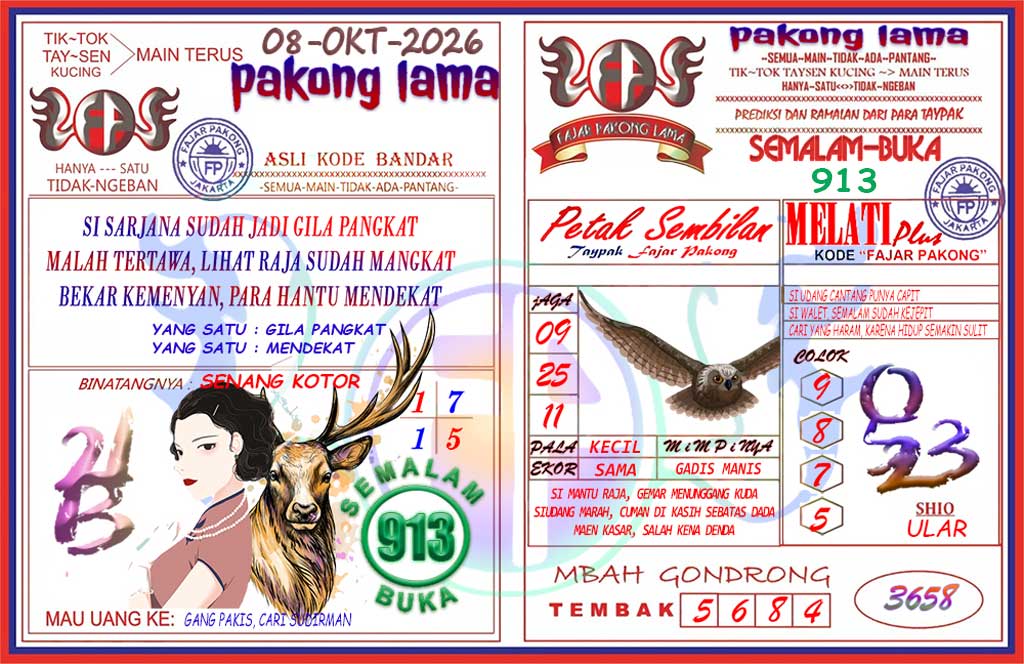 Pakong Lama Syair Update