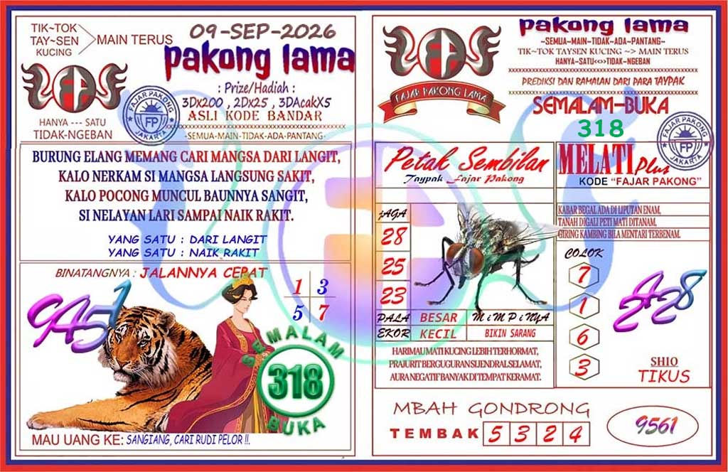 Pakong Lama Syair Update