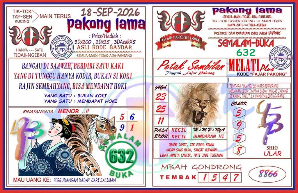 Pakong Lama Syair Update
