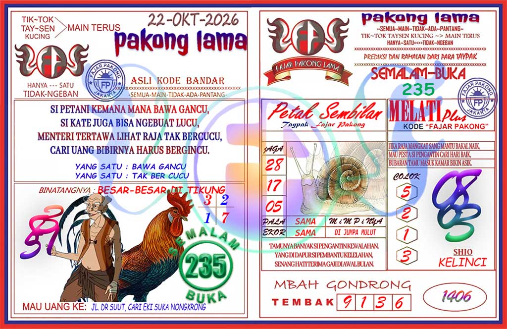 Pakong Lama Syair Update