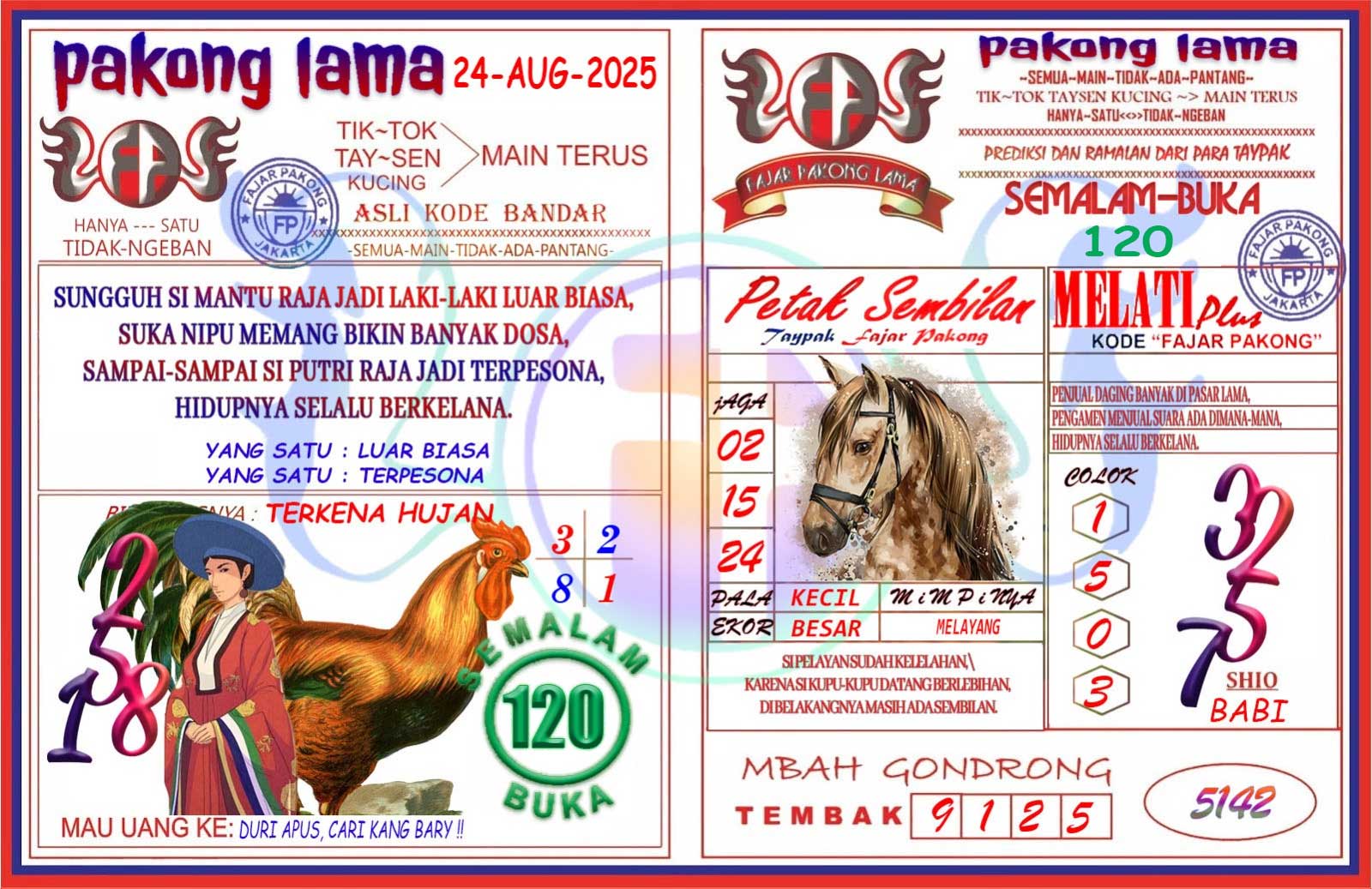 Pakong Lama Syair Update